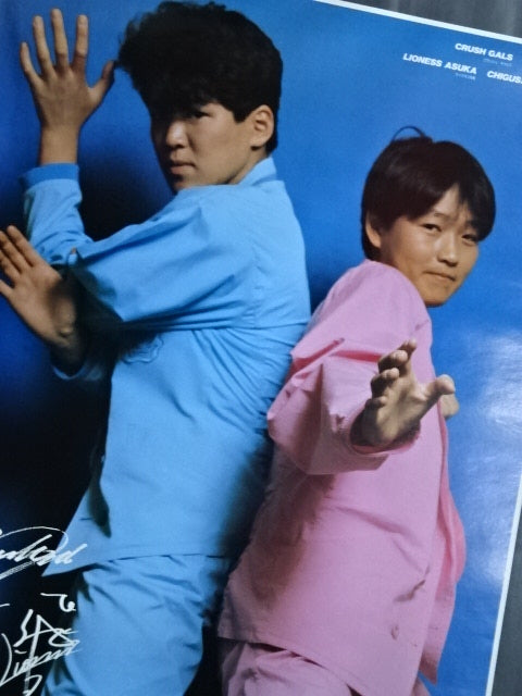 Chigusa Nagayo  & Lioness Asuka GONG JUMBO PIN-UP Wrestling  SELECTION