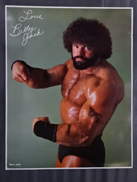 Billy Jack GONG JUMBO PIN-UP Wrestling  SELECTION