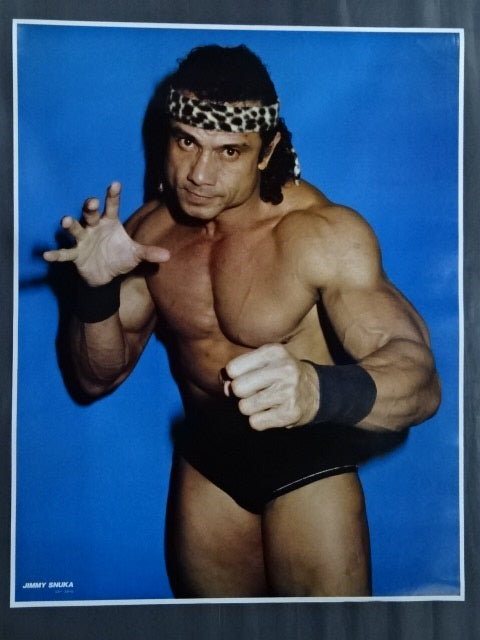 Jimmy Snuka  GONG JUMBO PIN-UP Wrestling  SELECTION