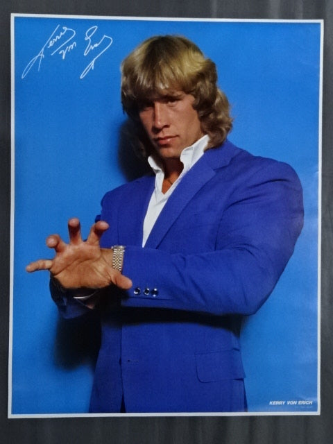 Kerry Von Erich  GONG JUMBO PIN-UP Wrestling  SELECTION