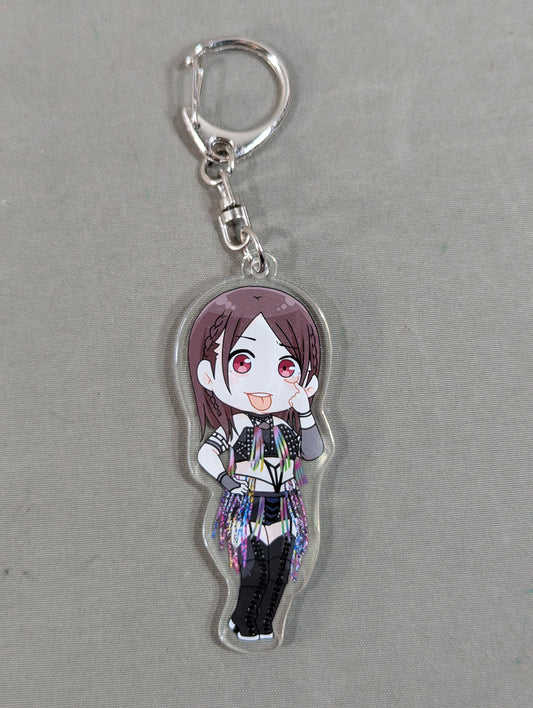 上谷沙弥 ランダムイラストアクキー Illustration by たぬきち