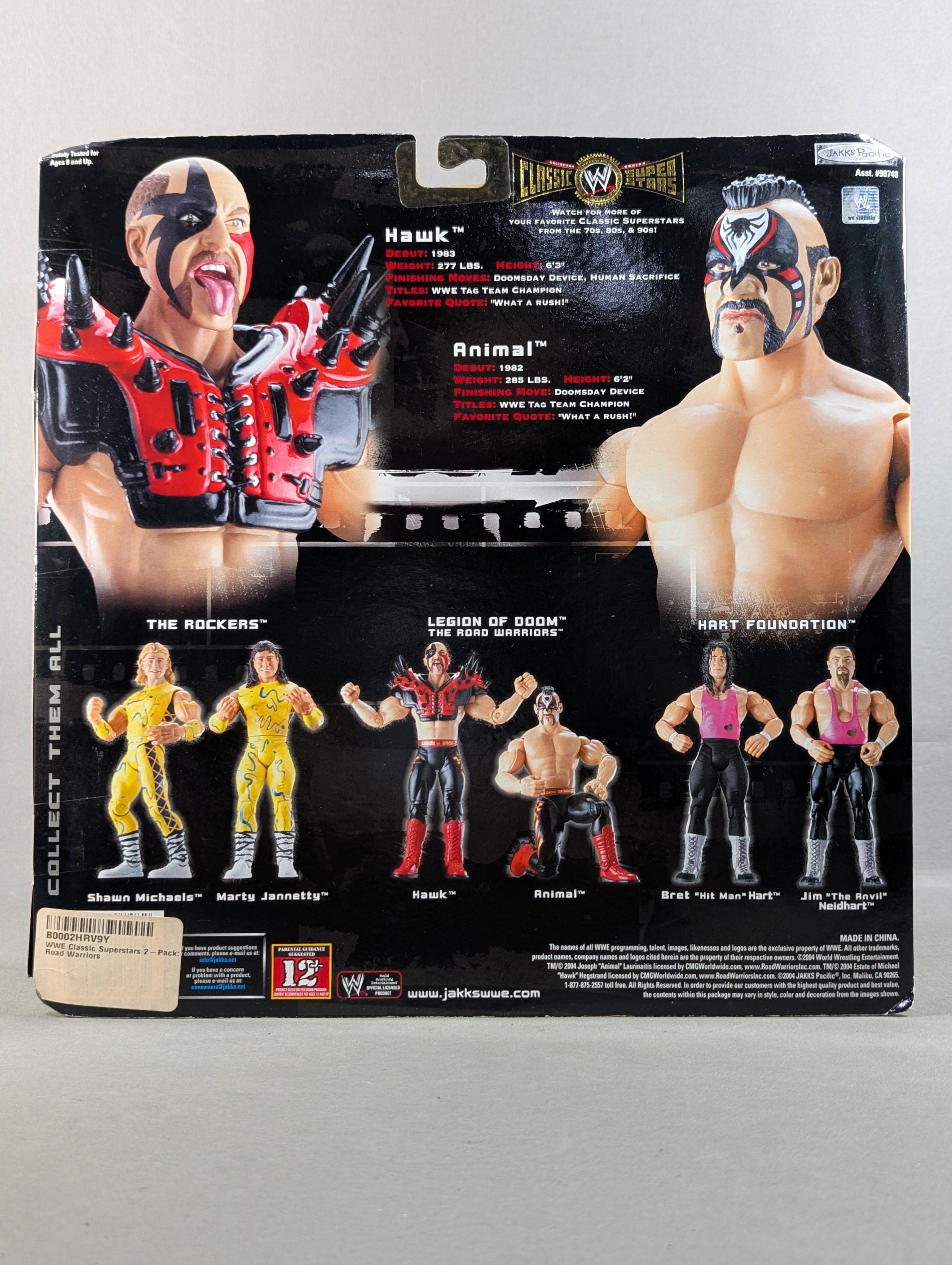 リージョン・オブ・ドゥーム(ホーク&アニマル) – 闘道館