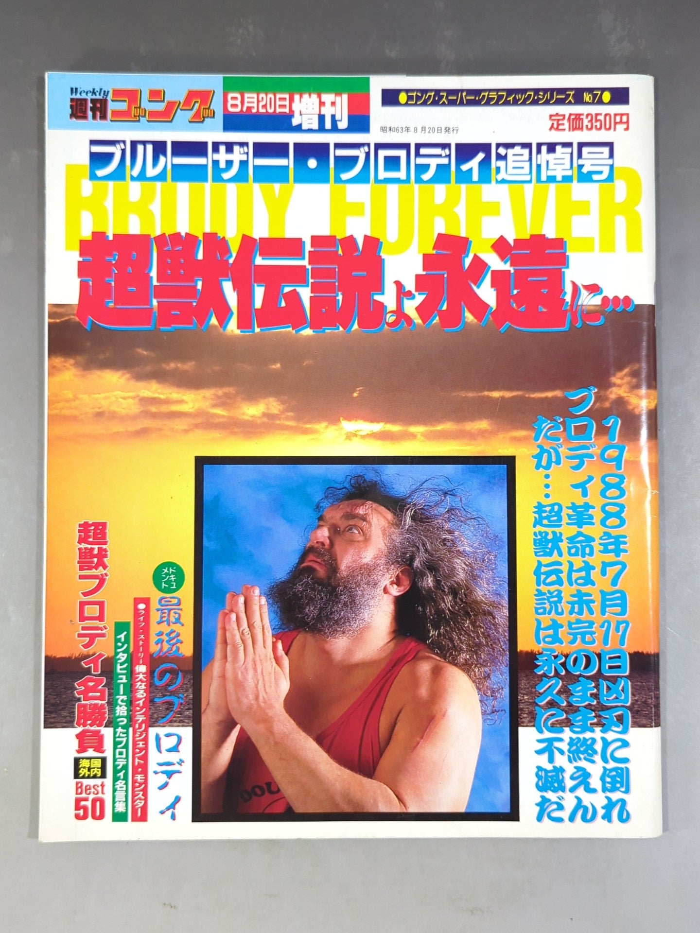 ゴング増刊号 ～ブルーザー・ブロディ追悼号～