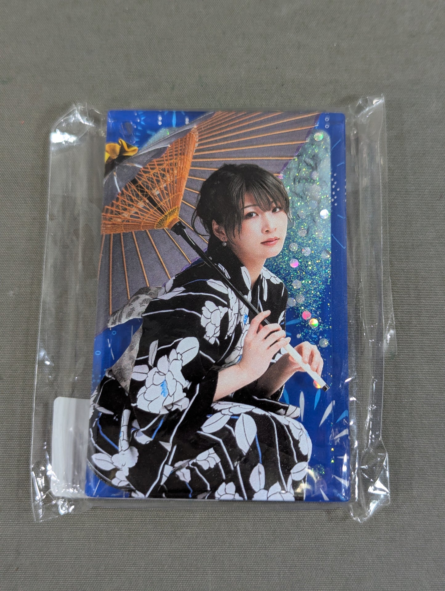 Saori Anou  Oil in Aukki Yukata