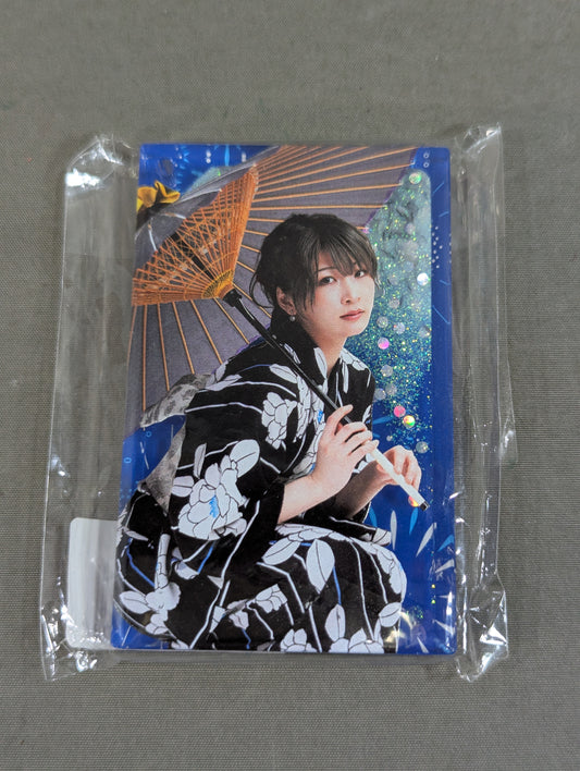 Saori Anou  Oil in Aukki Yukata