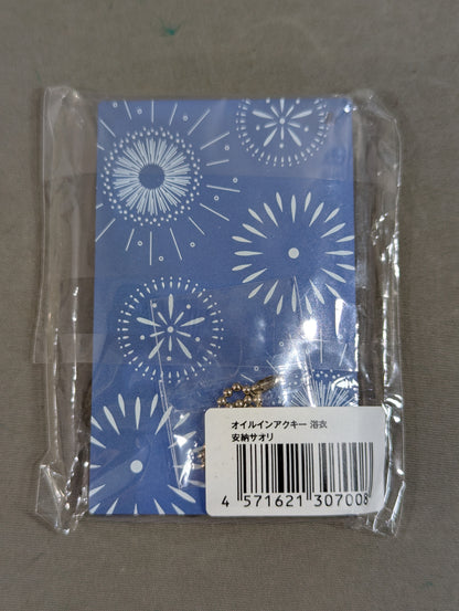 Saori Anou  Oil in Aukki Yukata