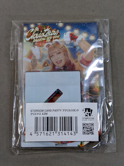 AZM STARDOM CARD PARTY Acrylic Stand Christmas