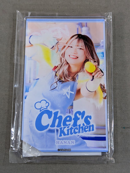 HANAN  STARDOM CARD PARTY Acrylic Stand Chef's Kitchen