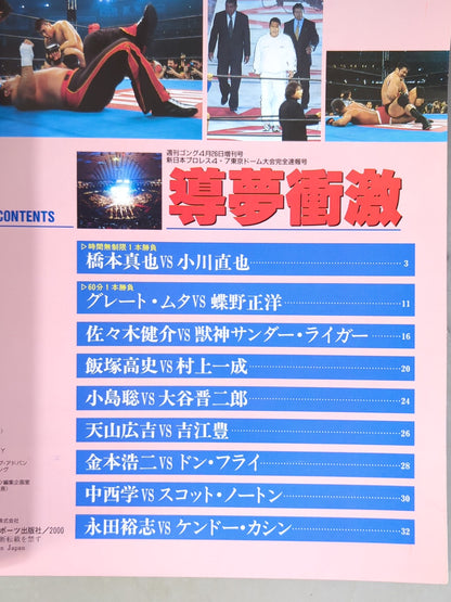 ゴング増刊号 DOMEIMPACT 導夢衝激