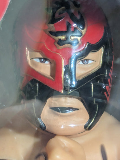 【直筆サイン入り】BUSHI(赤黒コスチュームver.) 16dソフビコレクション