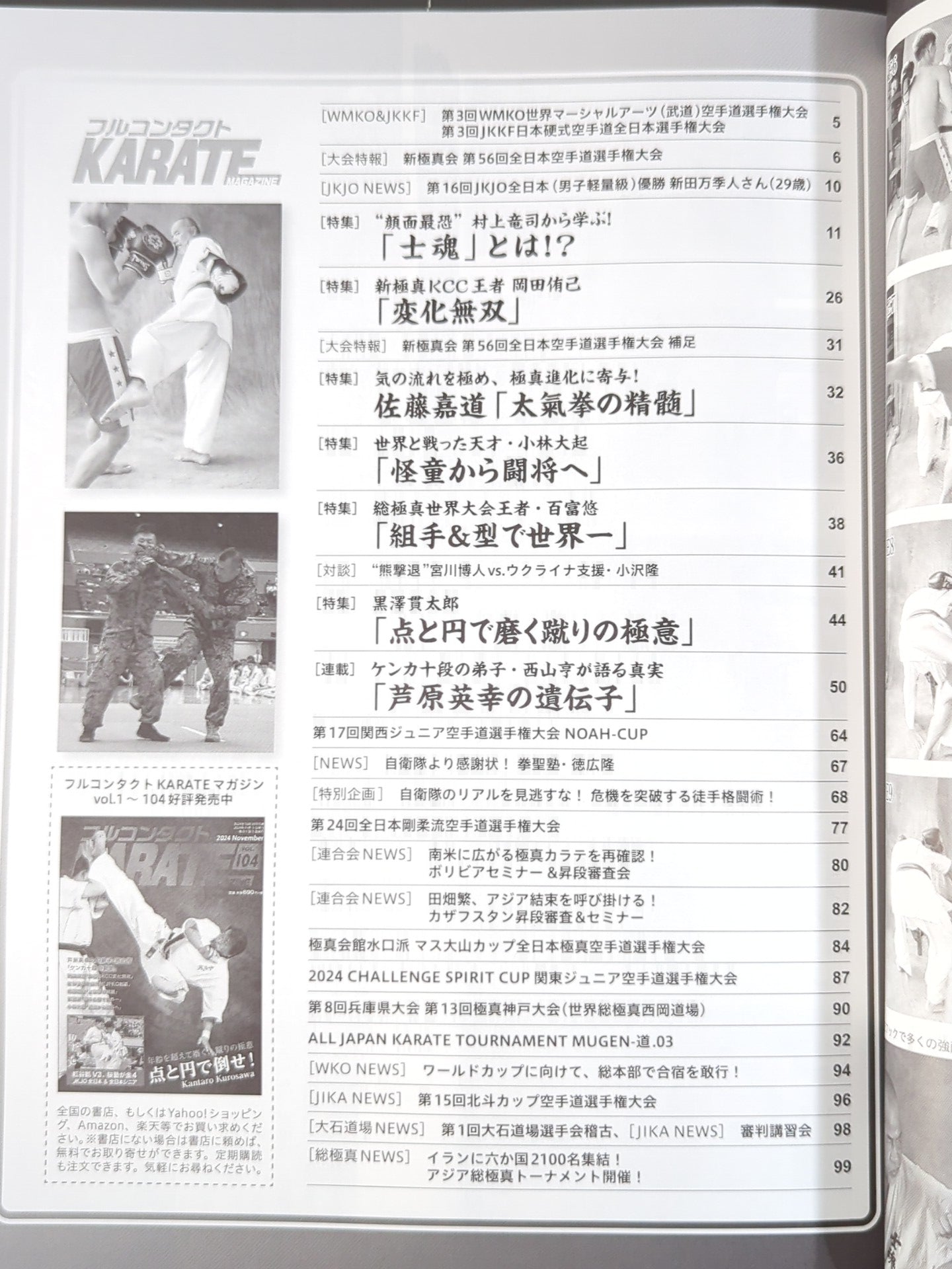 フルコンタクトKARATEマガジン Vol.105