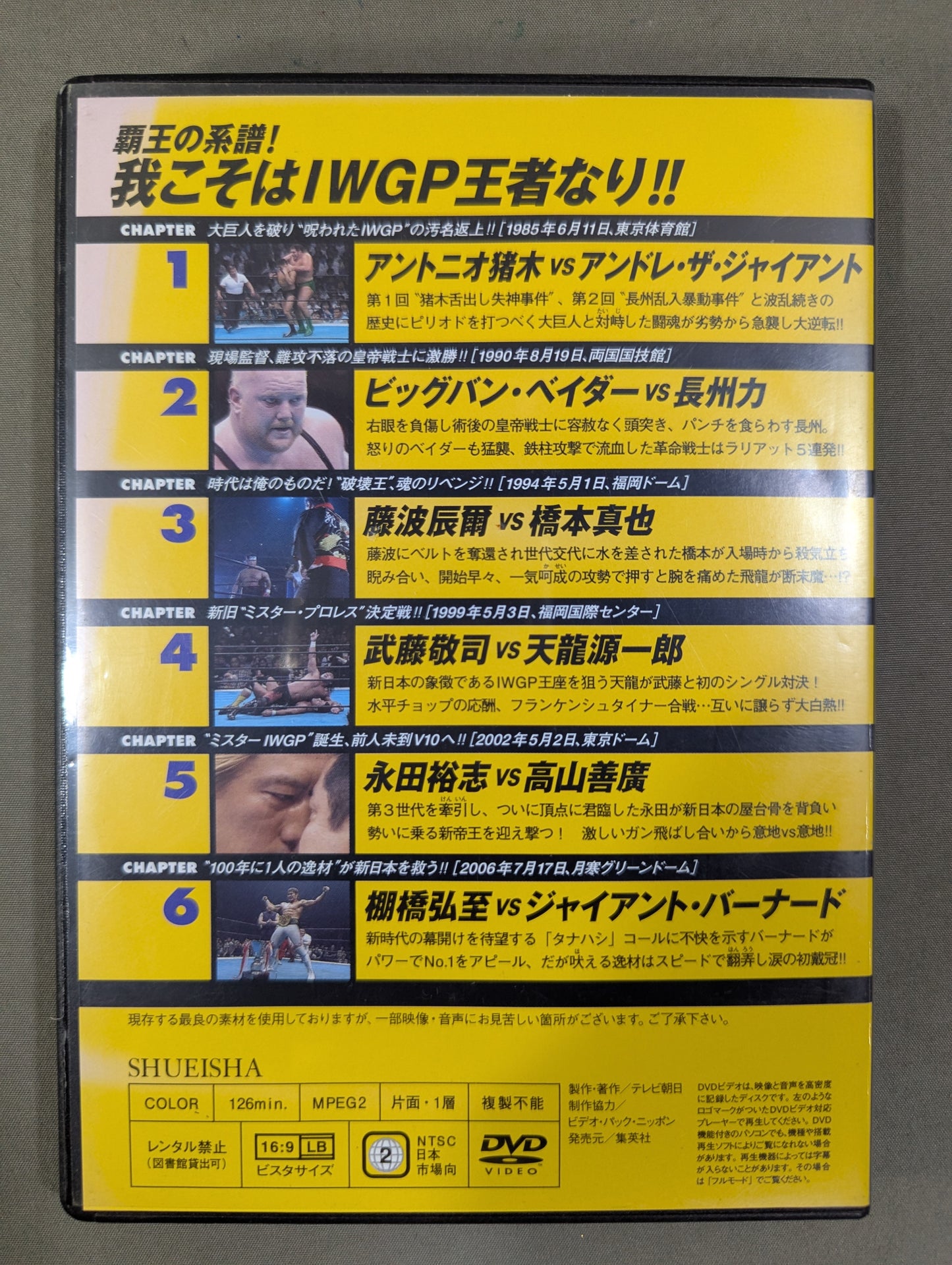 Burn! New Japan Pro Wrestling  vol.61