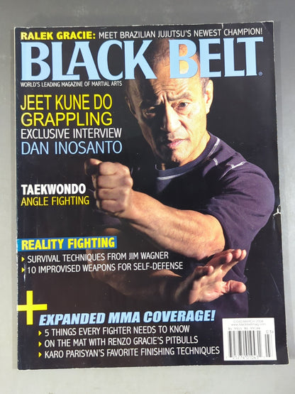BLACK BELT 2008年3月号