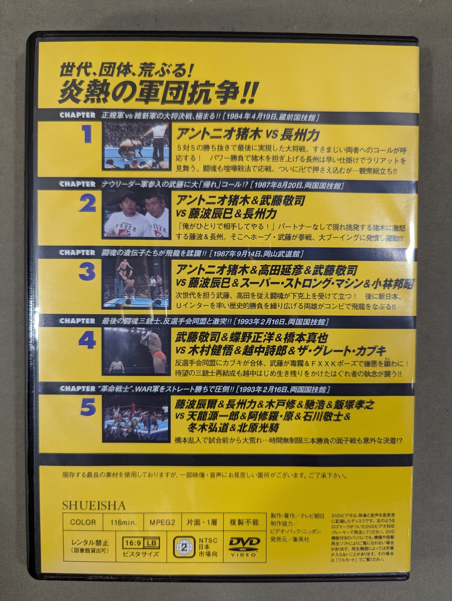 Burn! New Japan Pro Wrestling  vol.55