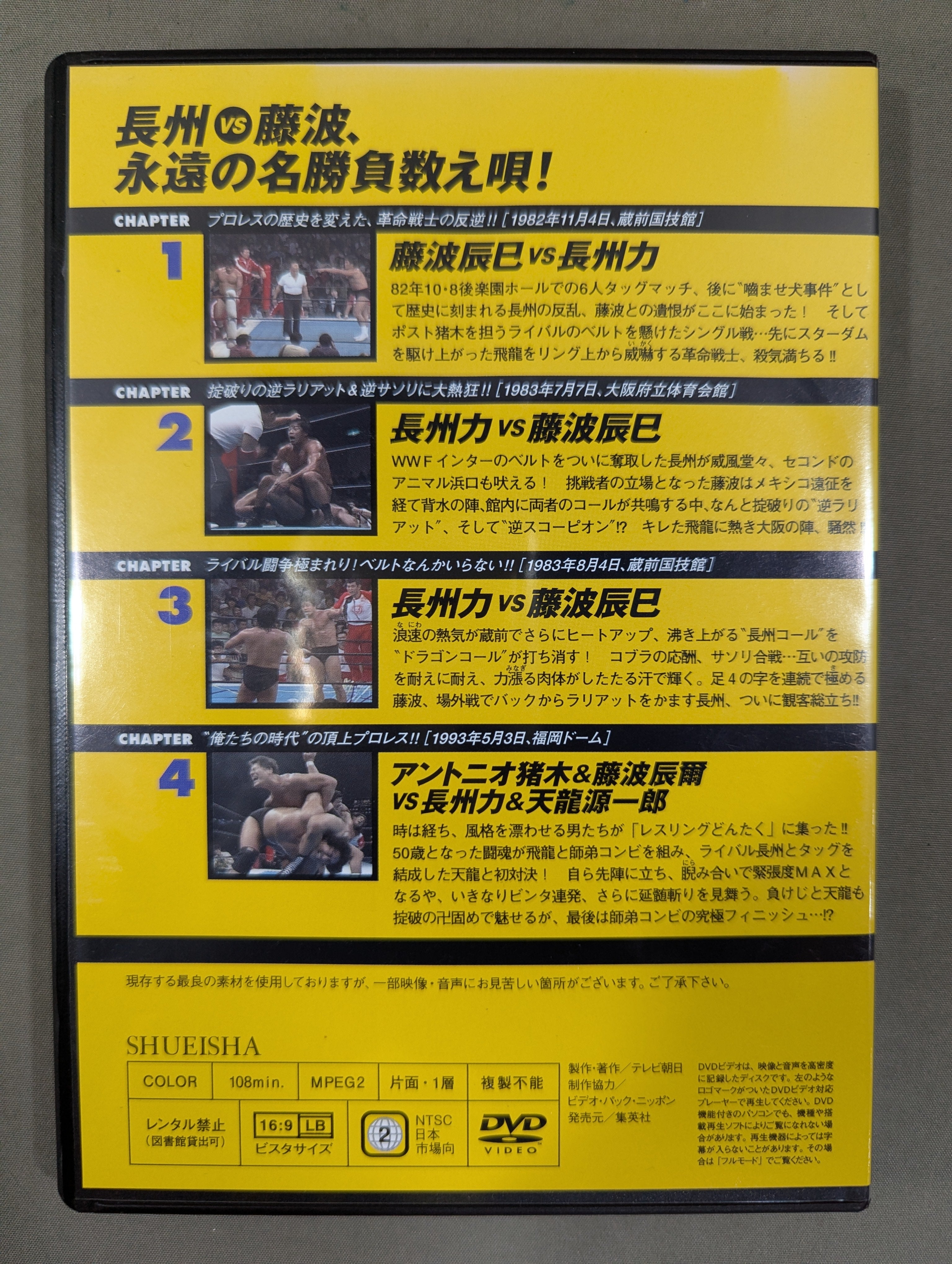 燃えろ!新日本プロレス vol.25 – 闘道館