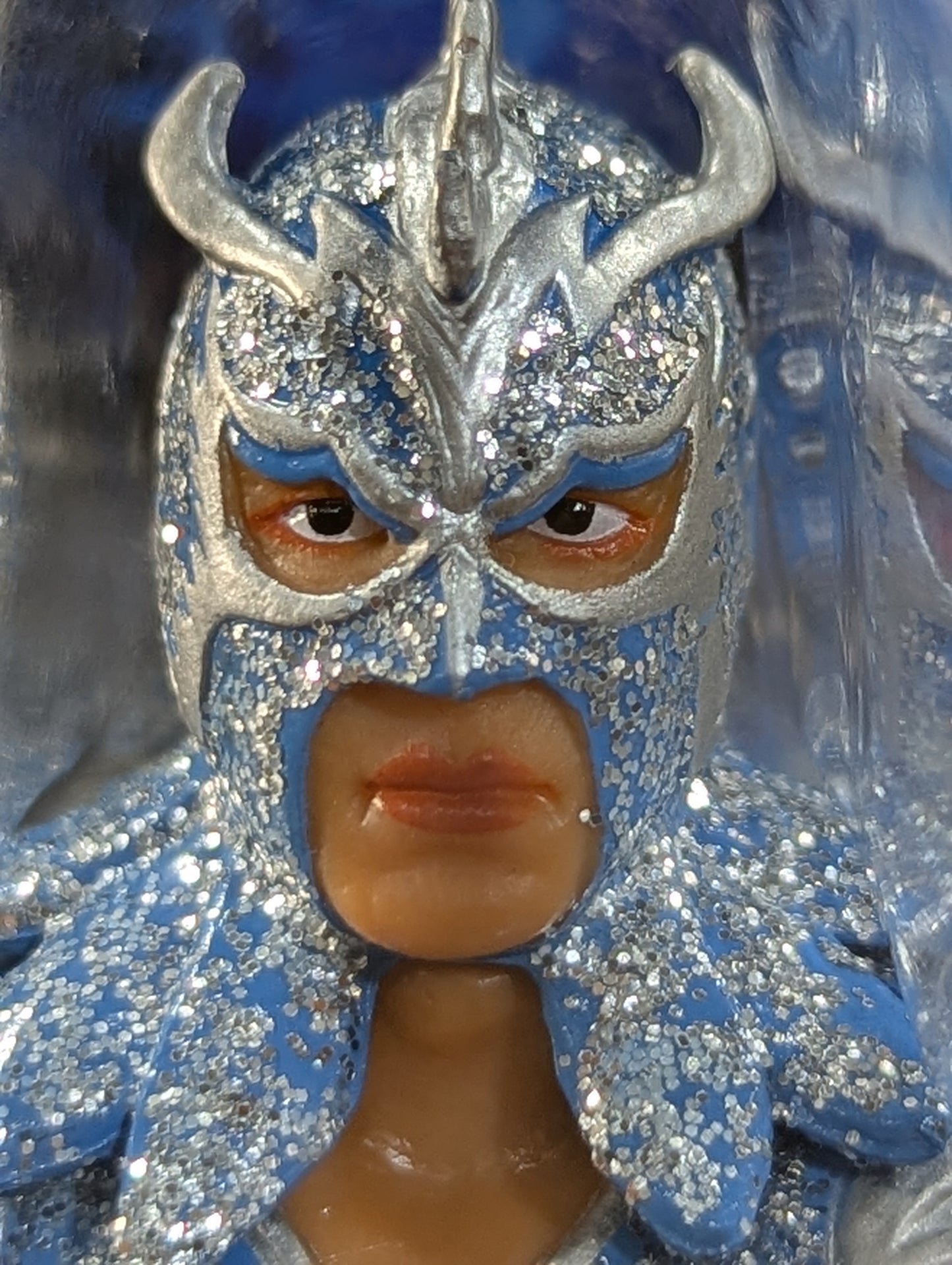 ★デポマート限定★ ウルティモ・ドラゴン(銀＆水色)