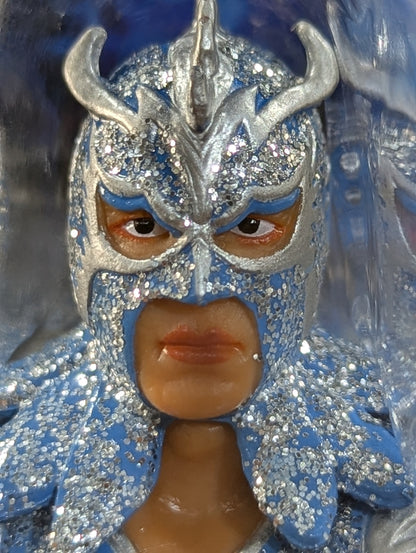 ★デポマート限定★ ウルティモ・ドラゴン(銀＆水色)