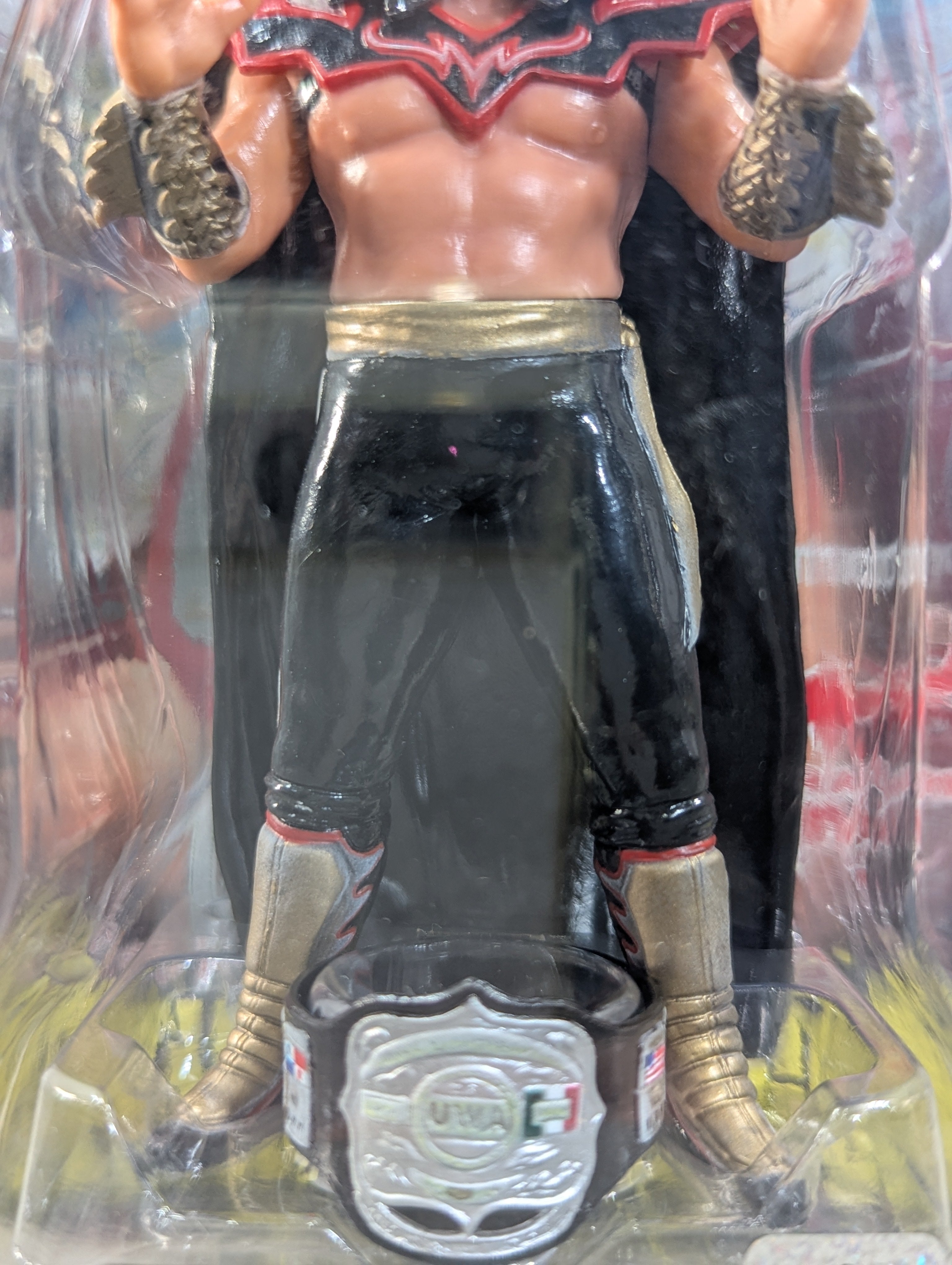 ウルティモ・ドラゴン(黒&赤・UWAベルト) – 闘道館