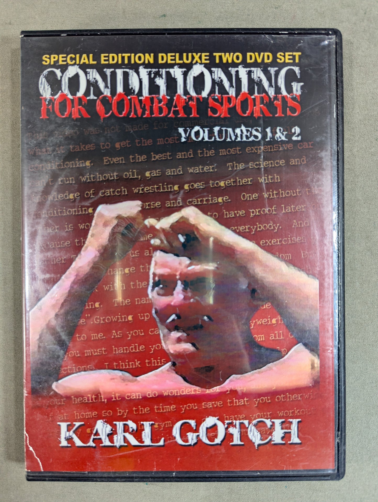 KARL GOTCH CONDITIONING FOR COMBAT SPORTS VOLUME1＆2