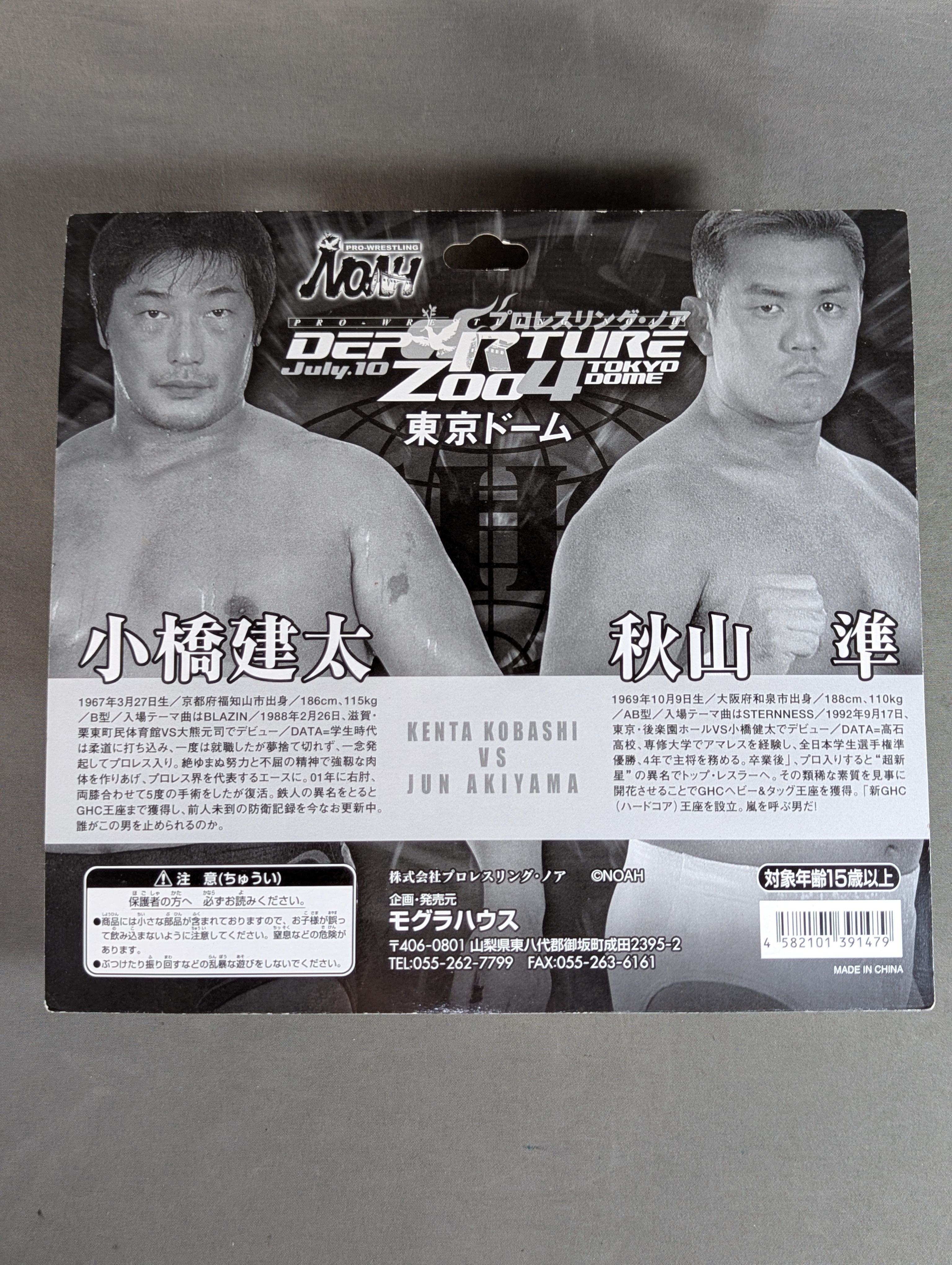 ☆2004.7.10 東京ドーム限定☆ 小橋建太vs秋山準 – 闘道館