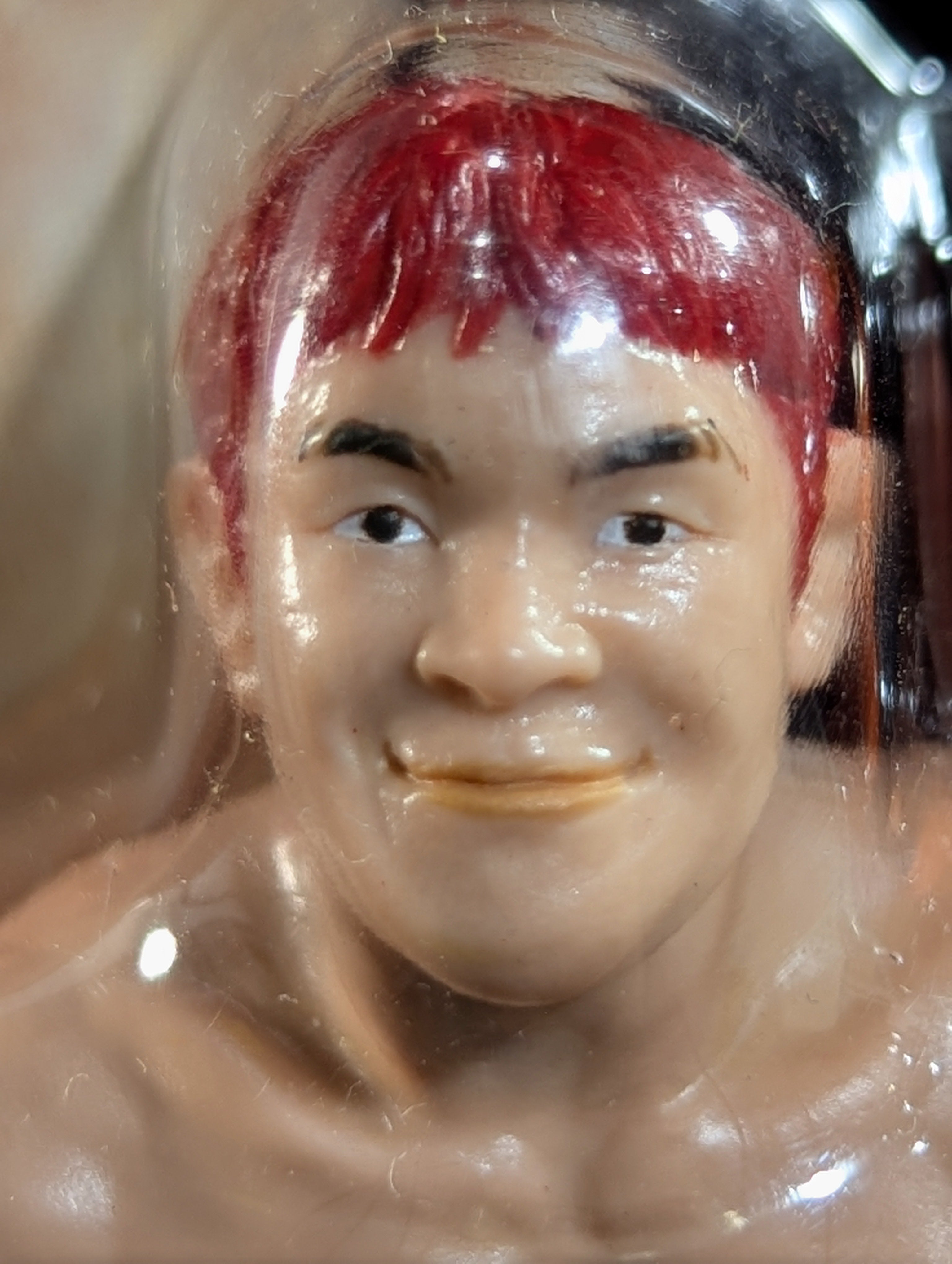 みんなの桜庭和志ソフビ限定1000体☆サクカシン　フィギュア　3点セット 桜庭和志(赤髪・SAKUマシン付) – 闘道館