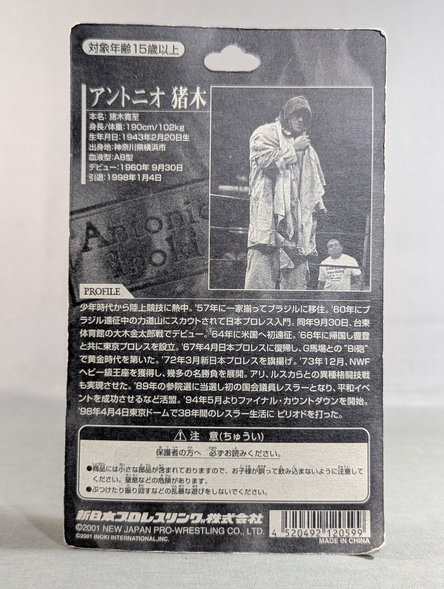 アントニオ猪木(人生のホームレス)