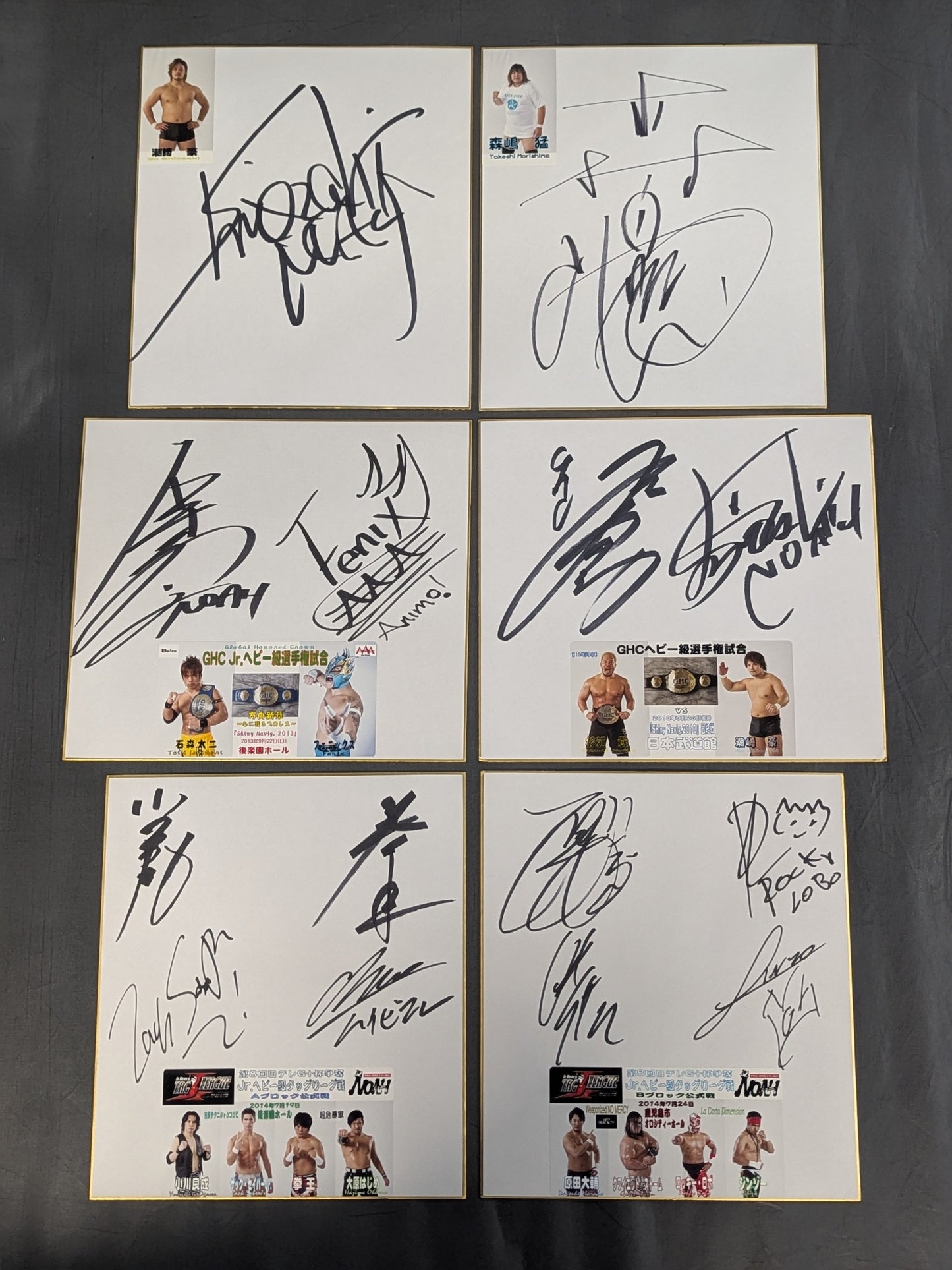 NOAH Shikishi ( Autograph board ) set (photo ) Sticker ) (4)