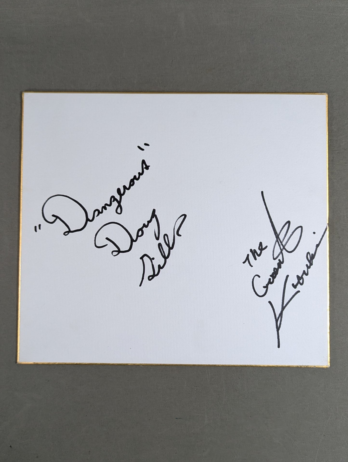 The Great Kabuki & Doug Gilbert (with photos)