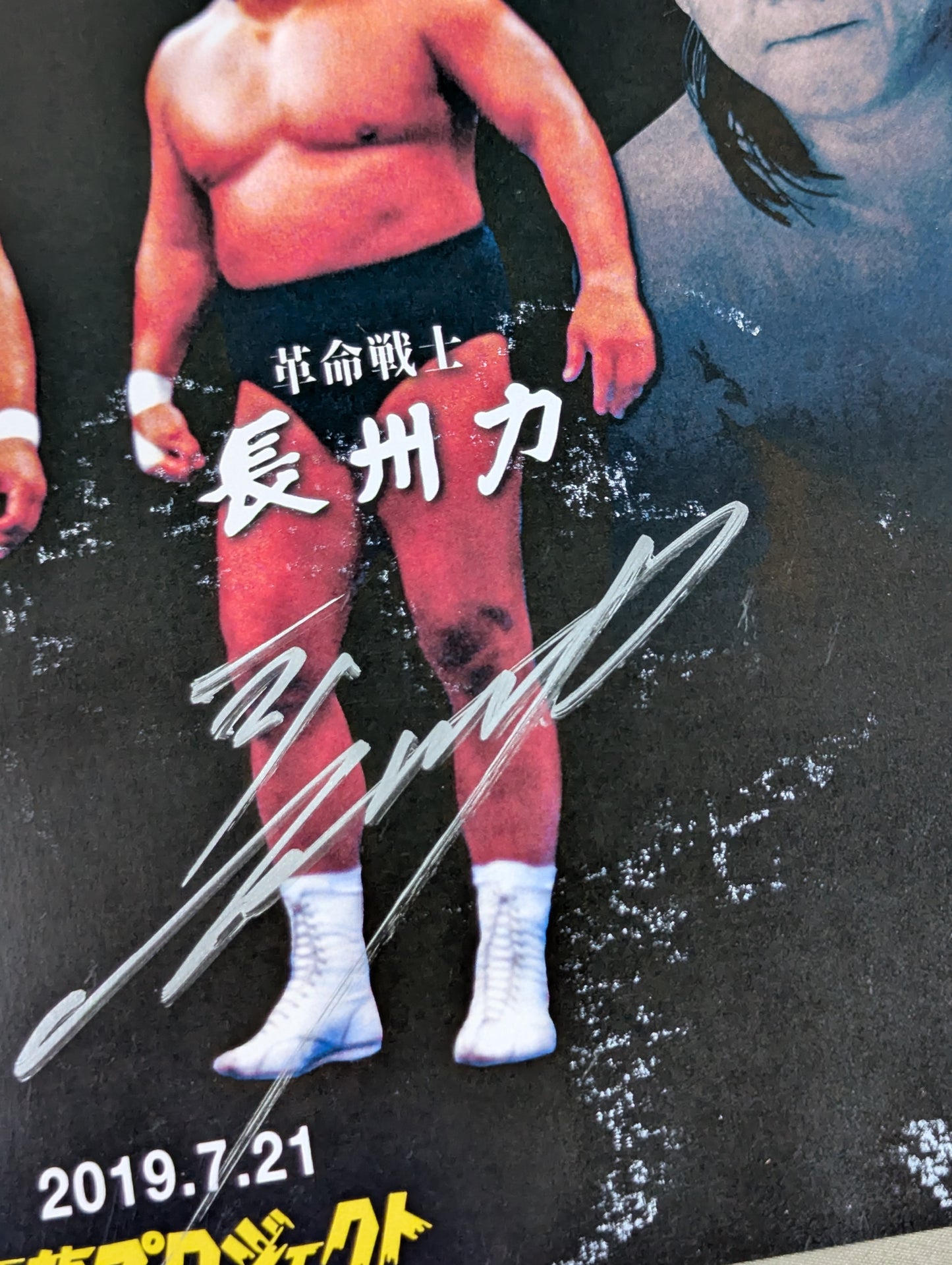 Tenryu Genichiro & Riki Choshu  hand signed autograph Pro-Photo 
