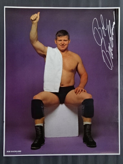 Bob Buckland GONG JUMBO PIN-UP Wrestling  SELECTION