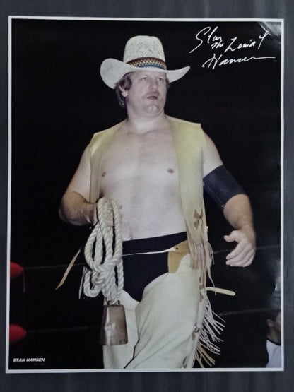 Stan Hansen GONG JUMBO PIN-UP Wrestling  SELECTION