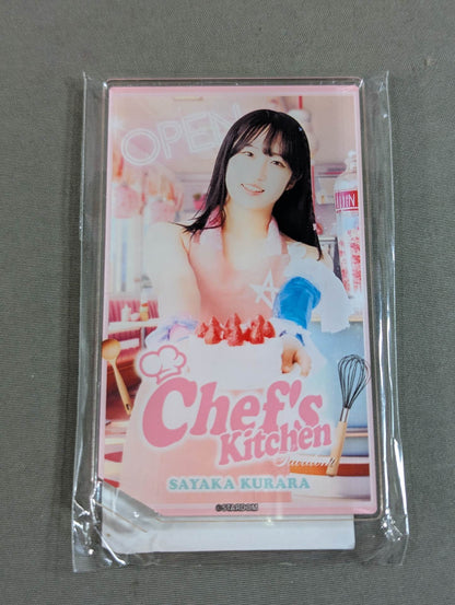 SAYAKA KURARA  STARDOM CARD PARTY Acrylic Stand Chef's Kitchen