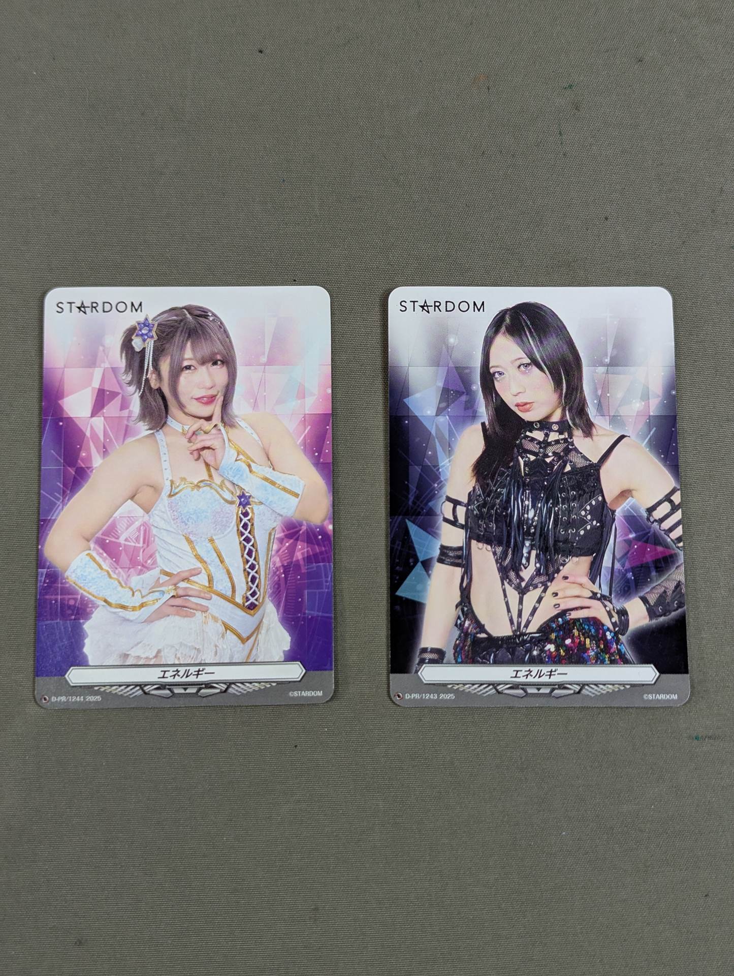 Tam Nakano  vs Saya Kamitani PR Card ALL STAR GRAND QUEENDOM 2025