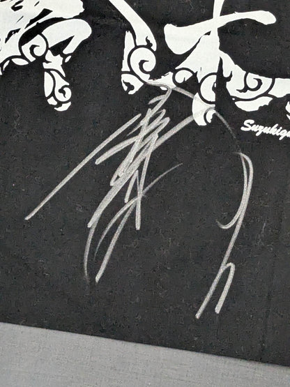 [3 fighters hand signed autograph Suzuki-kun tote bag