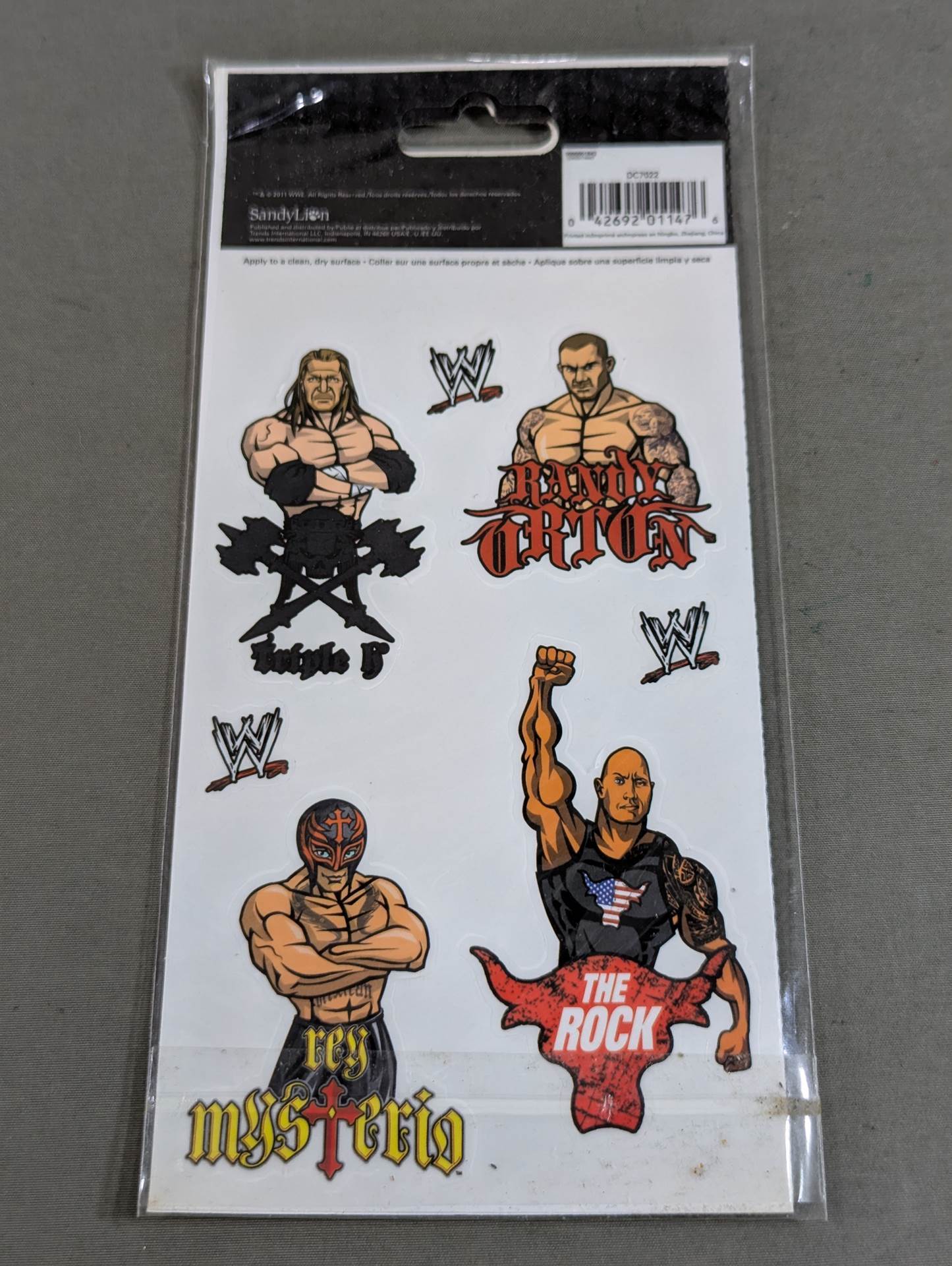 WWE Superstar Character Stickers