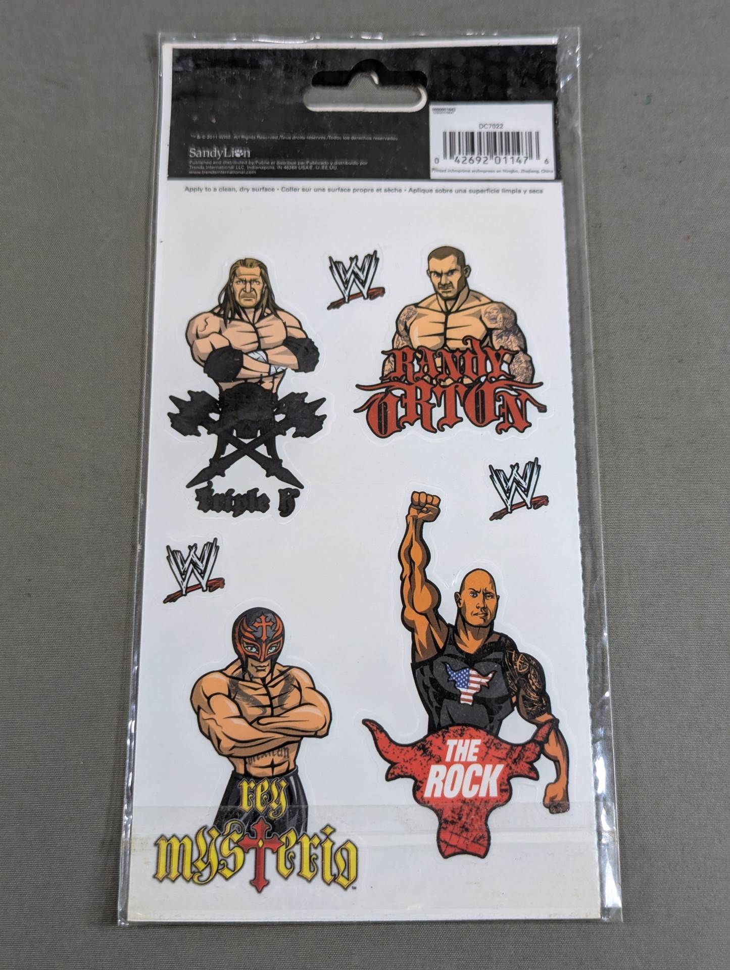 WWE Superstar Character Stickers