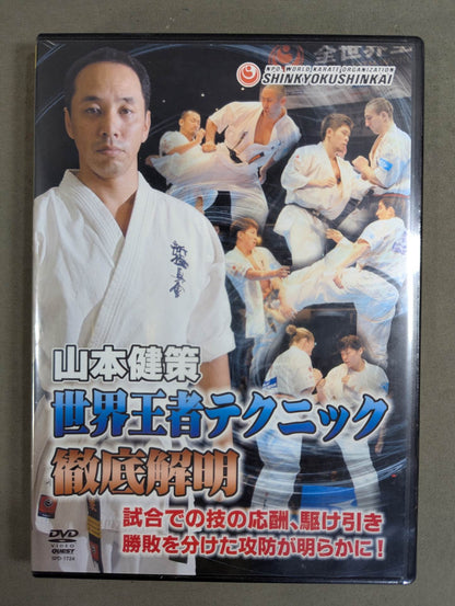 ★ ★ New Kyokushinkai Kensaku Yamamoto World Champion Technique Thorough Elucidation