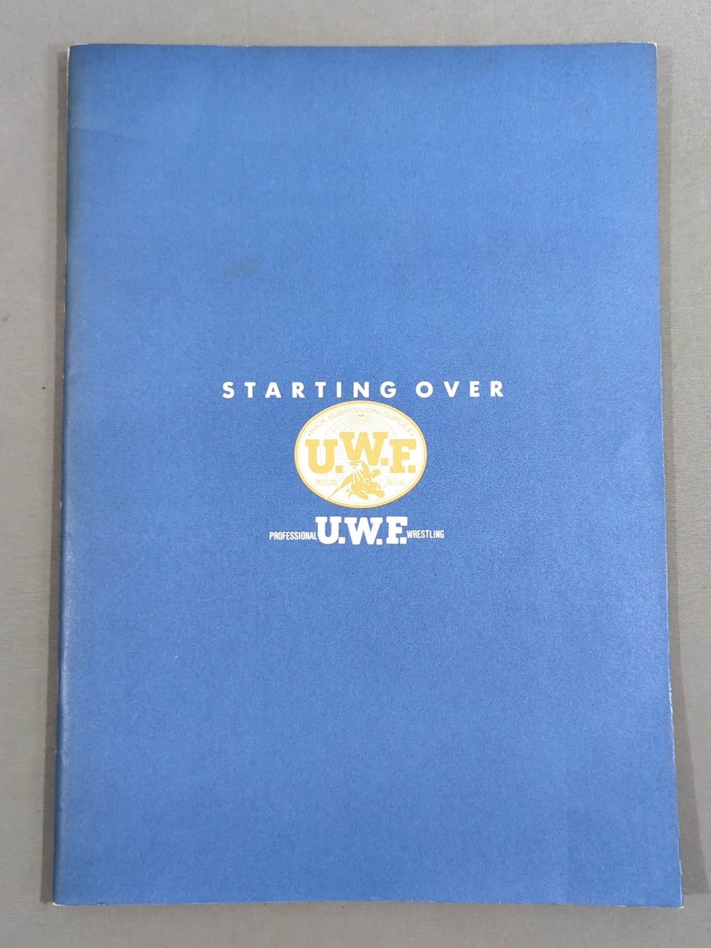 ★ 2nd UWF First Show ★ U.W.F. STARTING OVER