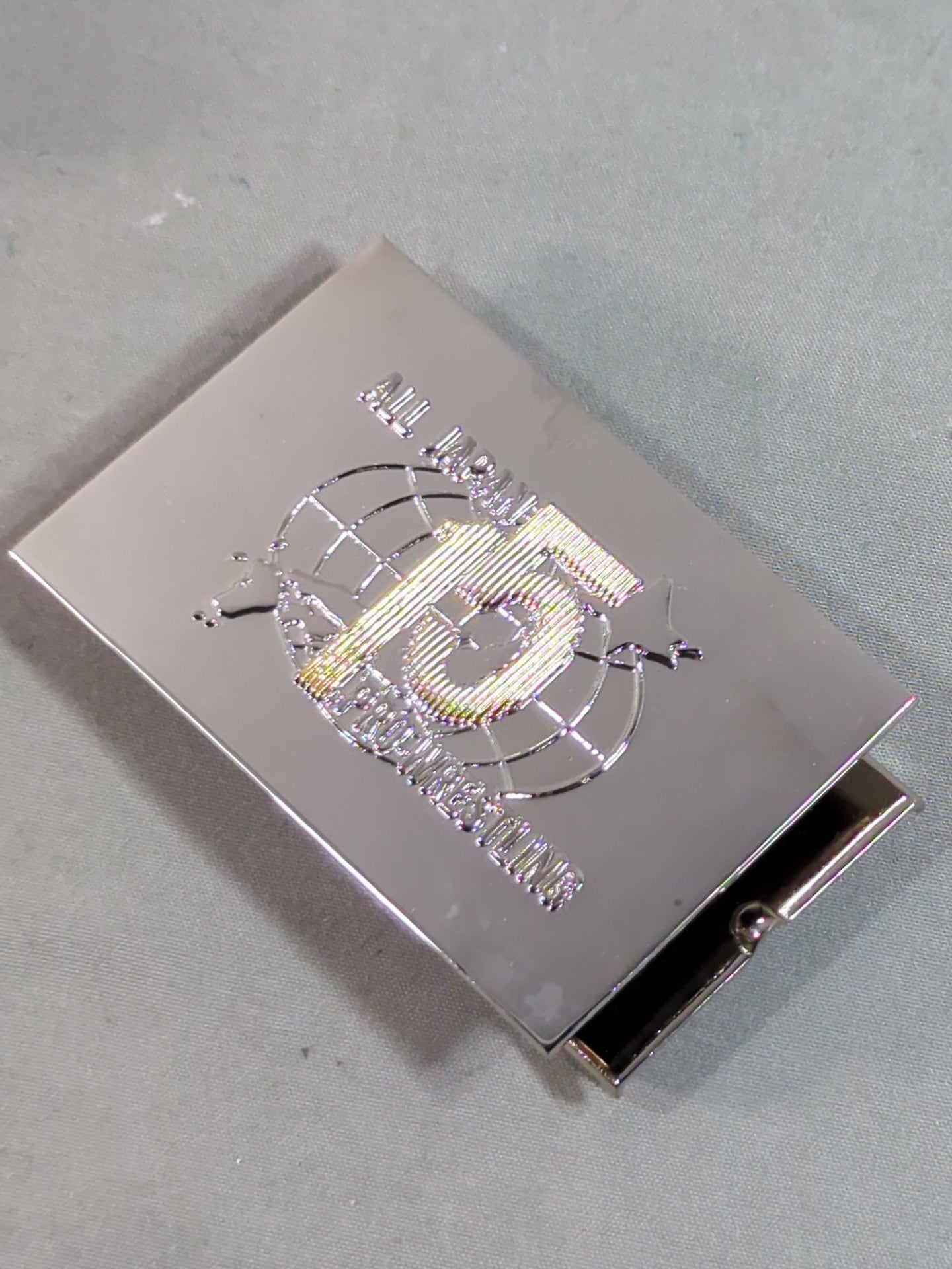 ★ 15th Anniversary ★ All Japan Pro Wrestling Belt Buckle