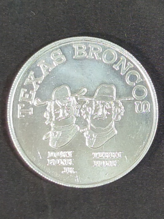 ★TEXAS BRONCOS★ The Funks Lucky Coin