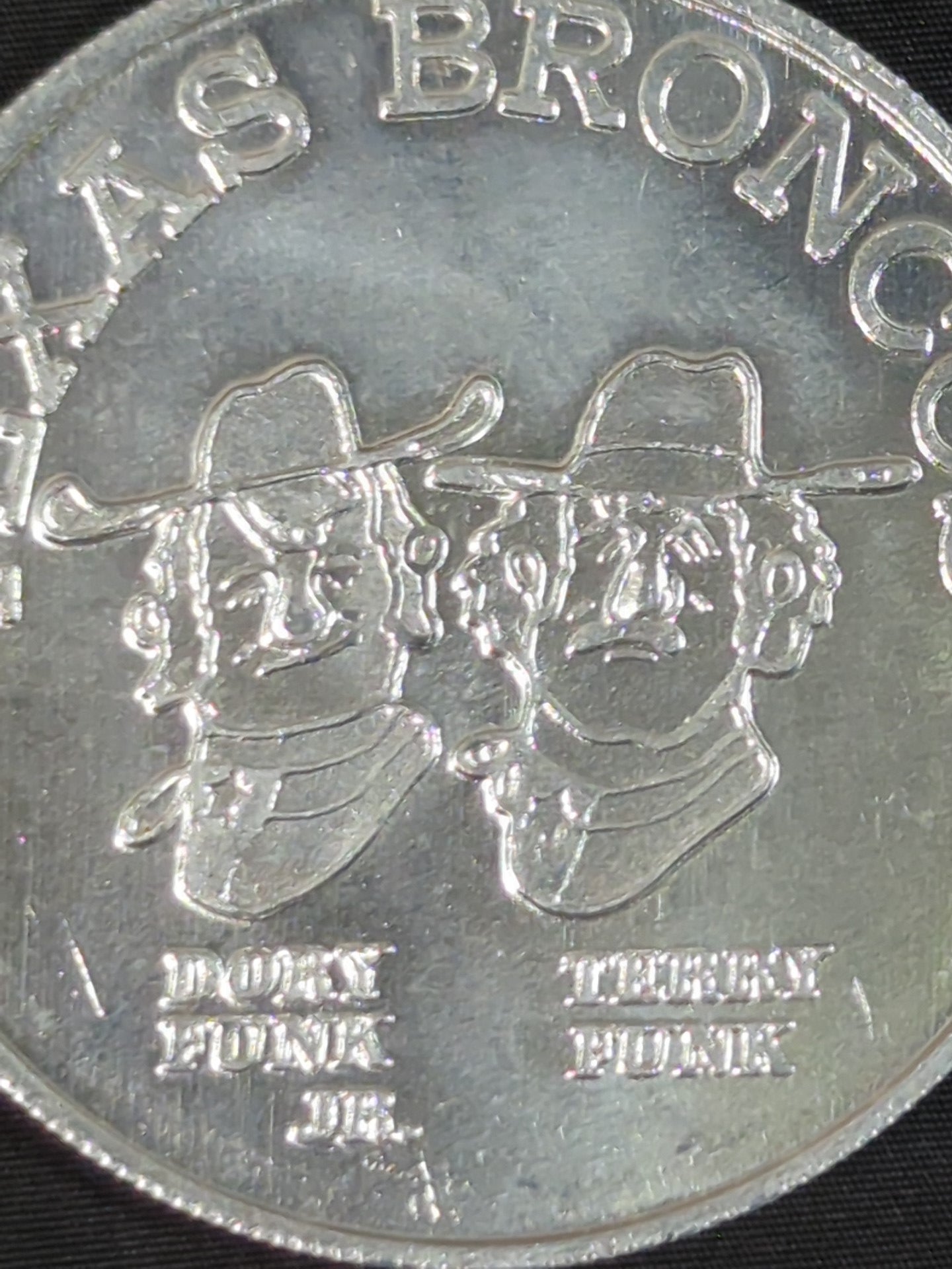 ★TEXAS BRONCOS★ The Funks Lucky Coin