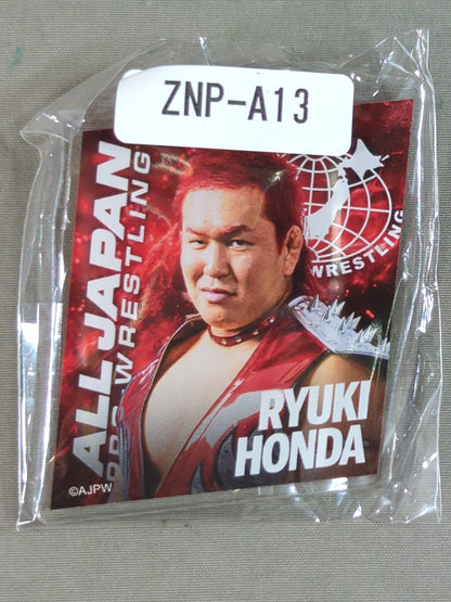 本田竜輝 全日本プロレス×ウェブポン アクリルキーホルダー