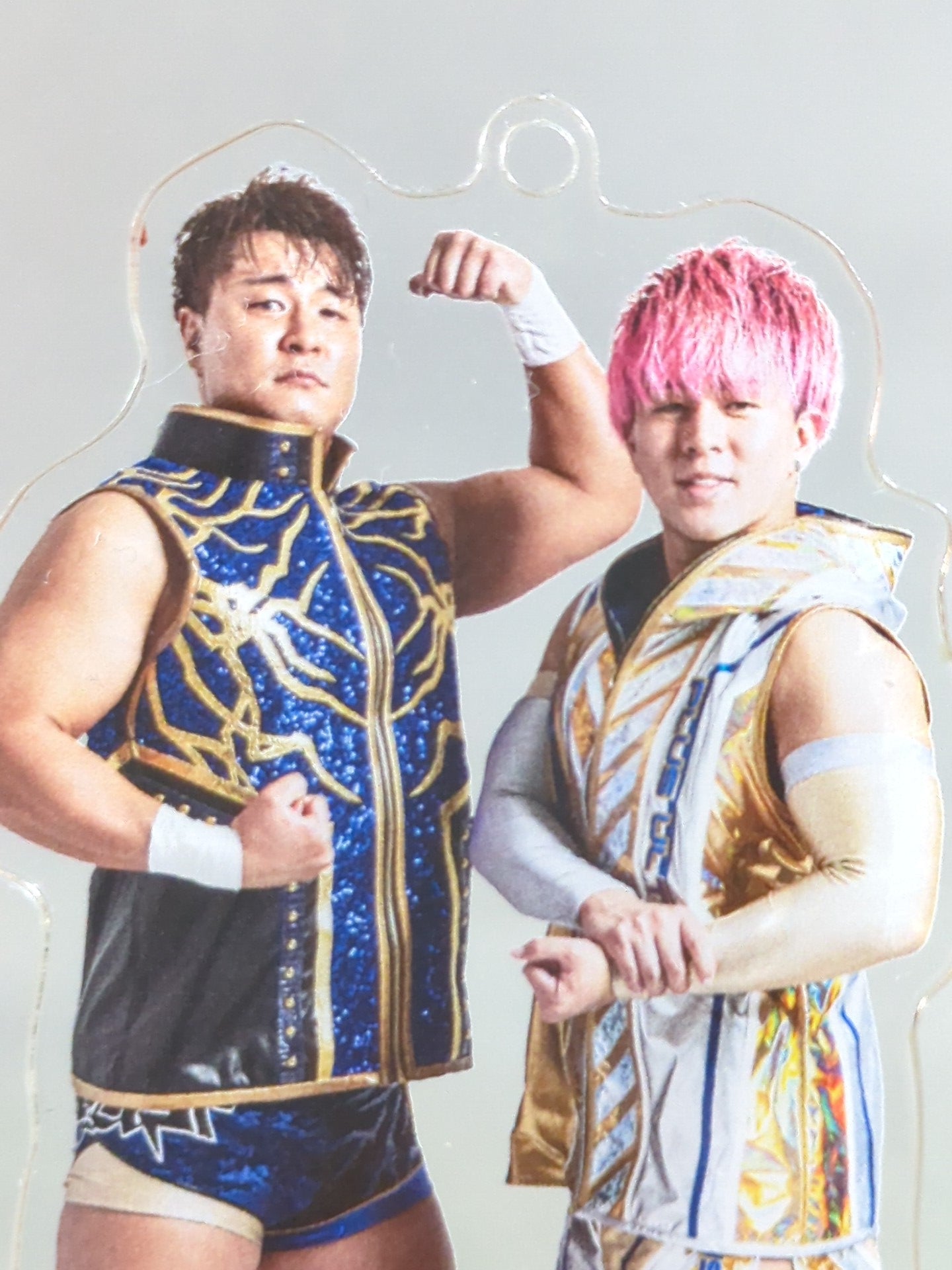 ★全日本プロレス美容部×日本盛★ 青柳兄弟 アクリルスタンド