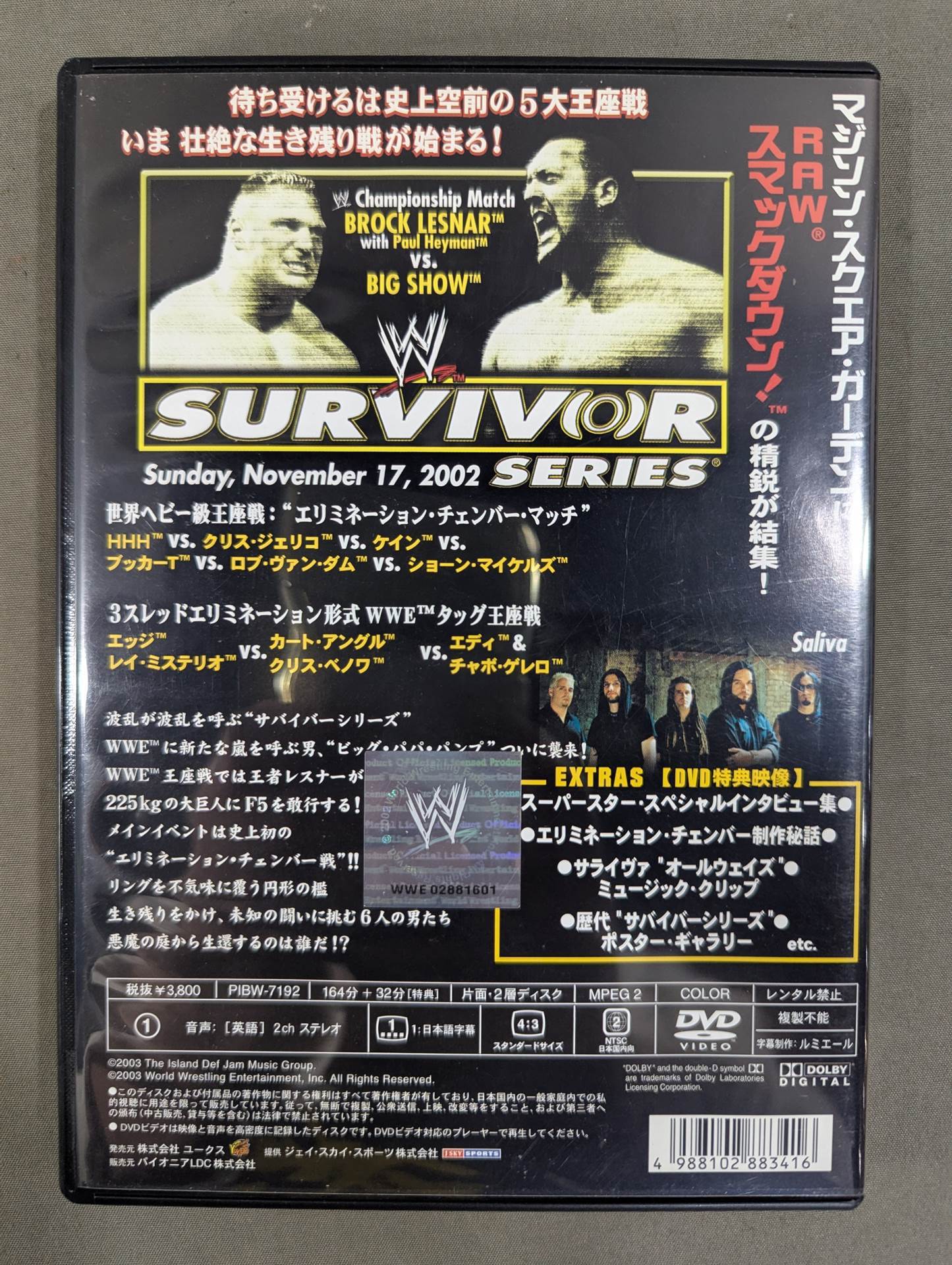 Survivor Series 2002