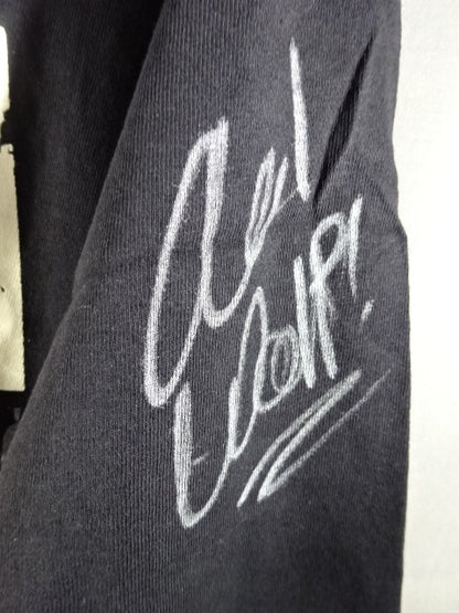 [Handwritten W Sign] Los Golfadores (Alpha Wolf & Dragon Bane ) T-Shirt (1) (Black)