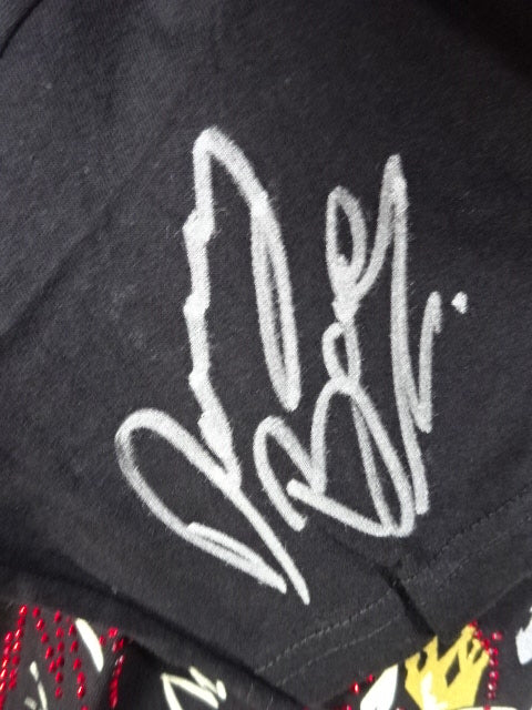 [Handwritten W Sign] Los Golfadores (Alpha Wolf & Dragon Bane ) T-Shirt (1) (Black)