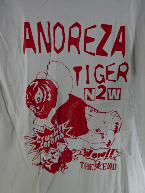 New Nemuro Pro Wrestling N2W T-Shirt (7) (White)