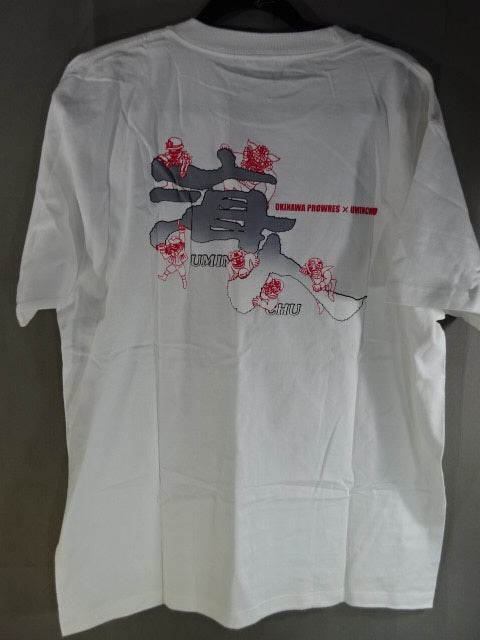 【Super Delfin  hand signed autograph 】Oki Nanami Pro Wrestling × T-shirt