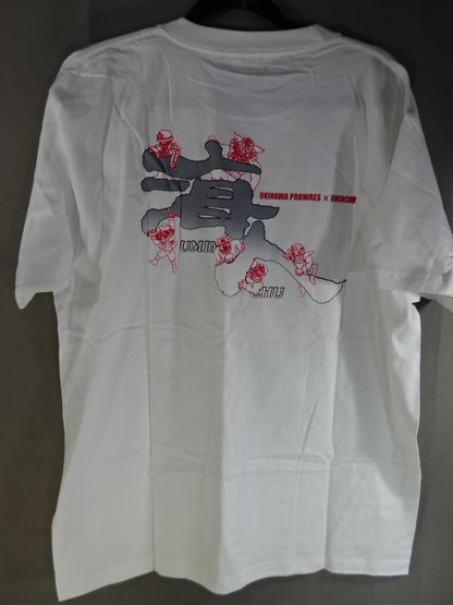 【Super Delfin  hand signed autograph 】Oki Nanami Pro Wrestling × T-shirt