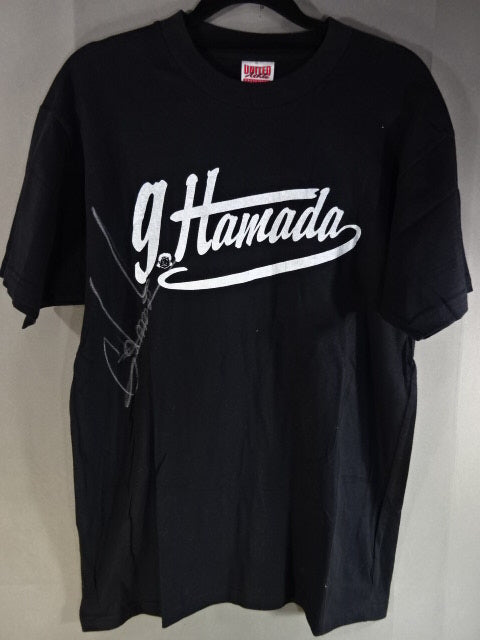 【hand signed autograph】 Gran Hamada  " g.Hamada" T-Shirt